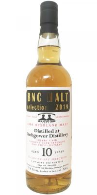 Inchgower 10yo MMcK BNC Malt Selection 2019 Sherry Cask #9918003 Ben Nevis Club Alkmaar 57.9% 700ml