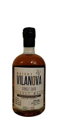 Vilanova Single Cask Tourbe Fut de cafe torrefie 46% 500ml