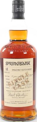 Springbank 1996 Cream Sherry Wood Expressions for Preiss Imports San Diego 96/271 56.1% 750ml