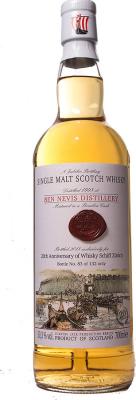 Ben Nevis 1998 JW Bourbon Cask 20th Anniversary of Whiskyschiff Zurich 50.3% 700ml