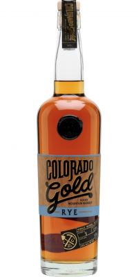 Colorado Gold Rye Rocky Mountain Whisky New American Oak Barrels 45% 750ml