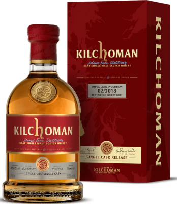 Kilchoman 2007 ImpEx Cask Evolution 02/2018 Sherry Butt 426/2007 55.6% 750ml