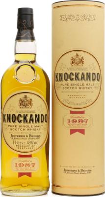 Knockando 1987 43% 1000ml