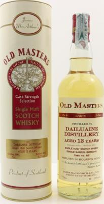 Dailuaine 2000 JM Old Master's Cask Strength Selection 13yo Bourbon Barrel #82 61.3% 700ml