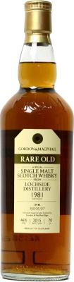 Lochside 1981 GM Rare Old Refill Remade Sherry Hogshead RO/15/10 46% 700ml