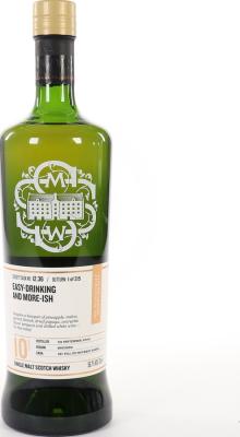 BenRiach 2009 SMWS 12.36 Easy-drinking and more-ish 1st Fill Ex-Bourbon Barrel 58.7% 700ml