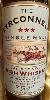 Tyrconnell Single Malt Pure Pot Still Relaunch 40% 700ml