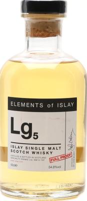 Lagavulin Lg5 SMS Elements of Islay Refill Hogsheads 54.8% 500ml
