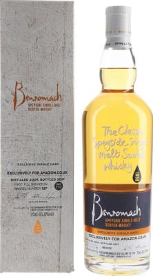 Benromach 2009 Single Cask Bourbon amazon.co.uk 61% 700ml