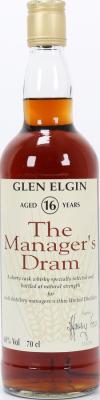 Glen Elgin 16yo The Manager's Dram Sherry Cask 60% 700ml