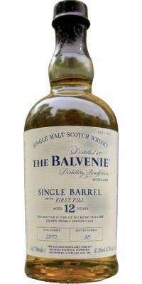 Balvenie 12yo Single Barrel #22072 47.8% 700ml