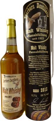 Sperbers 2013 Malt Whisky Oak Losnr. 40 59% 700ml