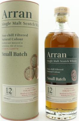 Arran 12yo Tokaji casks WhiskyNet Hungary 48% 700ml