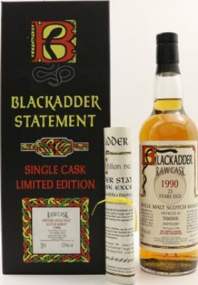 Tamdhu 1990 BA Raw Cask #10928 52.9% 700ml