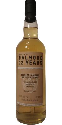 Dalmore 2000 IS&m Bourbon Hogshead 6955 54.5% 700ml