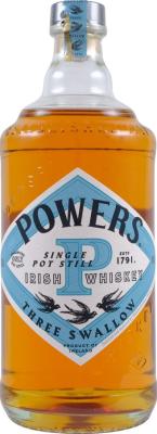 Powers Three Swallow Irish Whisky 40% 700ml