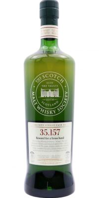 Glen Moray 2001 SMWS 35.157 Reward for A brass band 1st Fill Ex-Bourbon Barrel 58.2% 700ml