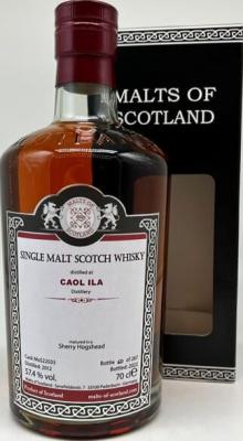 Caol Ila 2012 MoS Sherry Hogshead 57.4% 700ml