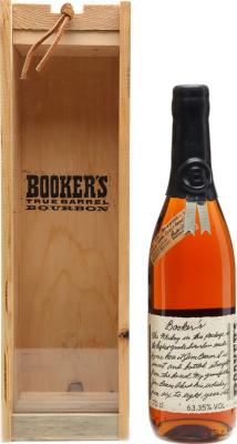 Booker's 07 + 9 months 126.7 Proof New American Oak Barrel Batch B95-C-31 JBB Greater Europe 63.35% 700ml