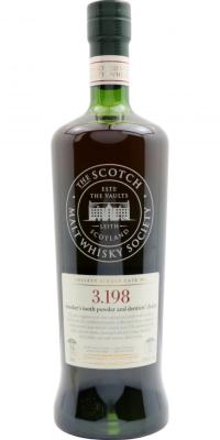 Bowmore 1997 SMWS 3.198 Smoker's tooth powder and dentists chairs Refill Ex-Sherry Butt 57% 750ml