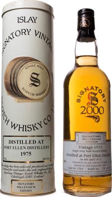 Port Ellen 1975 SV Millennium Edition Oak Cask #1764 43% 700ml