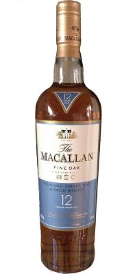 Macallan 12yo Fine Oak X-Ray Pillar Nr. 6 Peerless Spirit Triple Cask Matured 40% 700ml