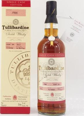 Tullibardine 1993 Single Cask Edition #15088 46% 700ml