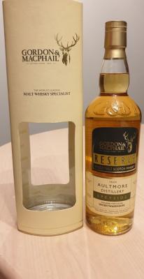 Aultmore 2005 GM Reserve Refill Bourbon Barrel #15601007 Whiskywarehouse Exclusive 54.1% 700ml