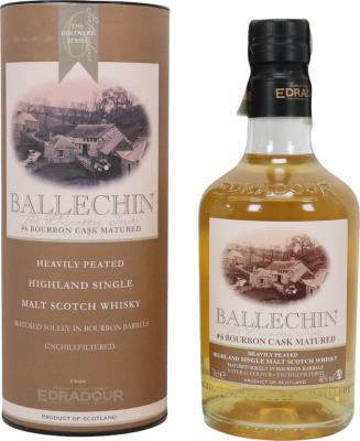 Ballechin 2002 Batch 6 The Discovery Series Bourbon Barrels 46% 700ml