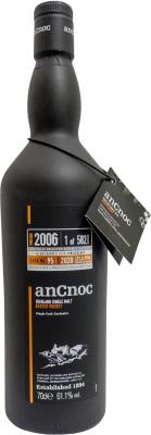 An Cnoc 2006 Single Cask Exclusive Recharred American Oak Butt #95 Glen Fahrn 15th Anniversary Bottling 61.1% 700ml