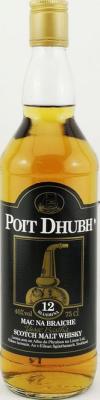 Poit Dhubh 12yo PNL Mac na braiche Still Label 40% 750ml