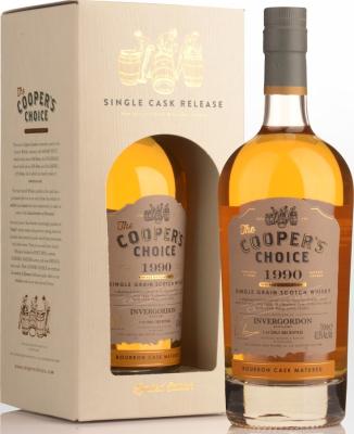 Invergordon 1990 VM The Cooper's Choice Bourbon Cask #906313 42.5% 700ml