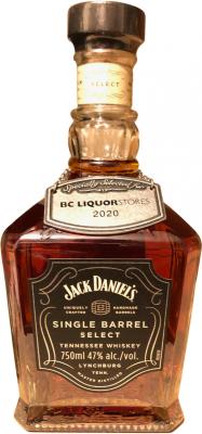 Jack Daniel's Single Barrel Select 20-06337 BC Liqour Stores 47% 750ml
