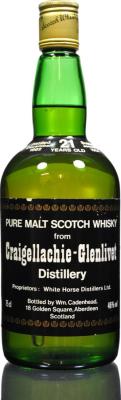 Craigellachie 1962 CA Dumpy Bottle 46% 750ml