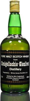 Craigellachie 1962 CA Dumpy Bottle 46% 750ml