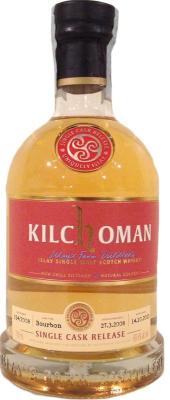 Kilchoman 2008 Milano Whisky Festival 2013 Bourbon Cask 154/2008 60.8% 700ml
