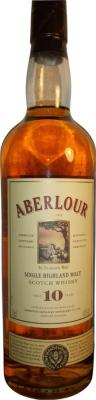 Aberlour 10yo Single Highland Malt Sherry and Bourbon 43% 700ml