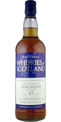 Macallan 1992 SMD Whiskies of Scotland 40% 700ml