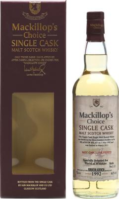 Bruichladdich 1992 McC Single Cask World of Whiskies 46% 700ml
