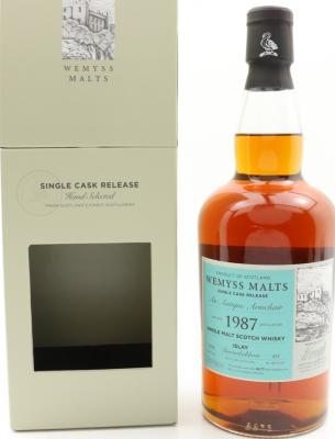 Bunnahabhain 1987 Wy An Antique Armchair Ex-Sherry Butt 46% 700ml