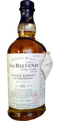 Balvenie 15yo Single Barrel Bourbon Oak 47.8% 700ml