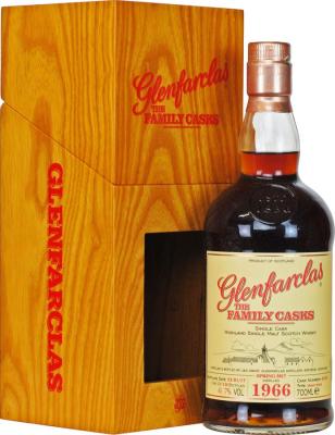 Glenfarclas 1966 The Family Casks Release Sp17 Sherry Butt #4199 41.7% 700ml