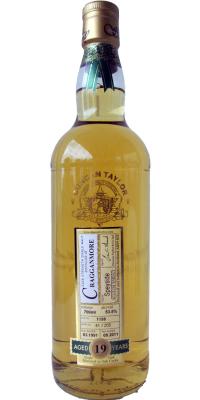 Cragganmore 1991 DT Rare Auld #1158 53.5% 700ml