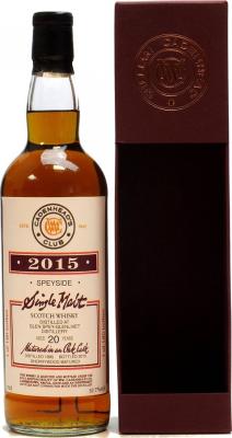 Glen Spey 1995 CA Cadenhead's Club Sherrywood 52.7% 700ml
