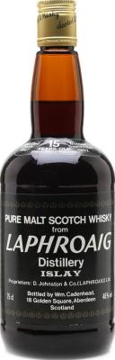 Laphroaig 1967 CA Dumpy Bottle Sherry Wood Matured 46% 750ml