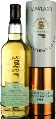 Bladnoch 1988 SV Vintage Collection Oak Casks 42026 + 27 43% 700ml