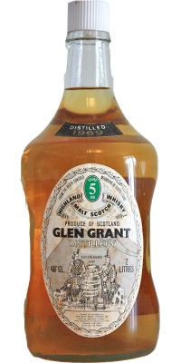 Glen Grant 1969 Giovinetti G.I.B. S.p.A. Milano 40% 2000ml