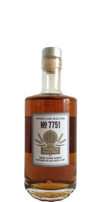 Santis Malt Private Cask Selection #7751 Alpiger Getranke AG 48% 500ml