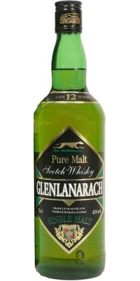 Glenlanarach 12yo Pure Malt Scotch Whisky Oak Casks 43% 750ml