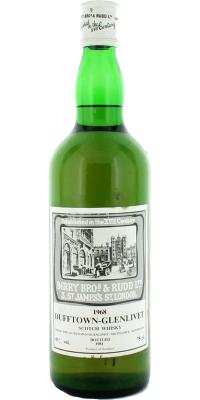 Dufftown 1968 BR 43% 750ml